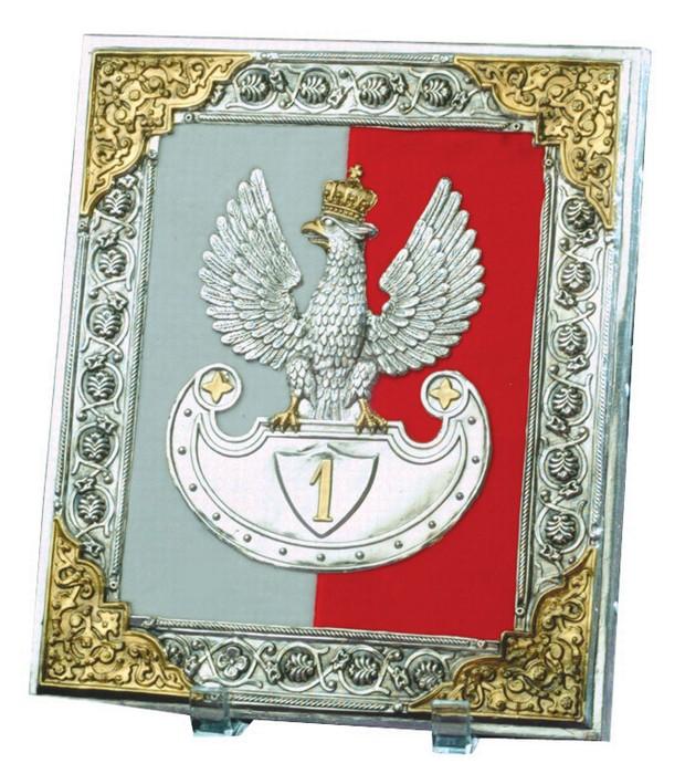 Silver Plated Icon - 1918 Pilsudski Legions Eagle