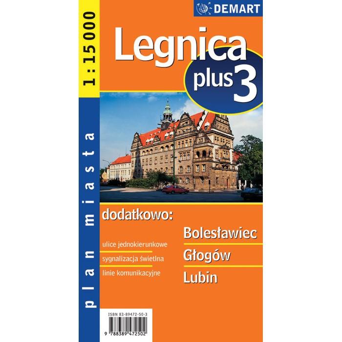 City Plus Maps - LEGNICA plus 3 other cities