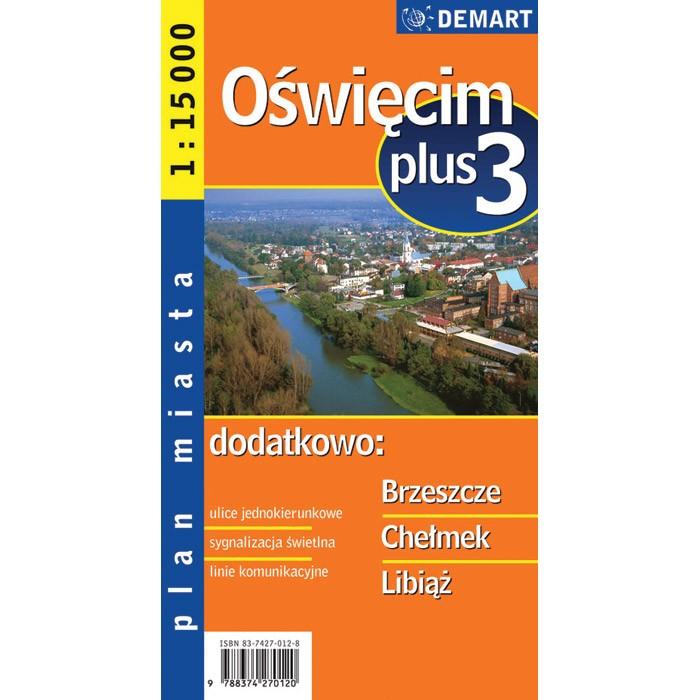 City Plus Maps - OSWIECIM plus 3 other cities