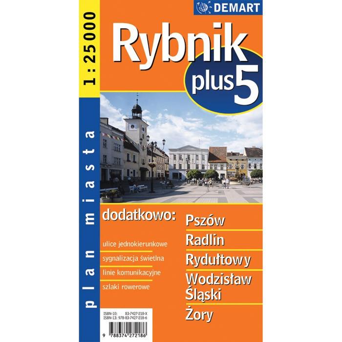 City Plus Maps - RYBNIK plus 5 other cities