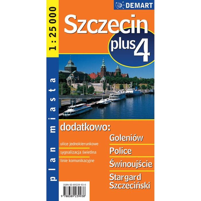 City Plus Maps - SZCZECIN plus 4 other cities