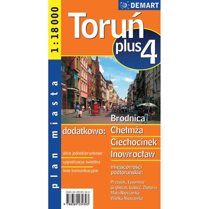 City Plus Maps - TORUN plus 4 other cities