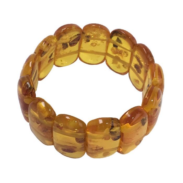 Pressed Amber Bracelet