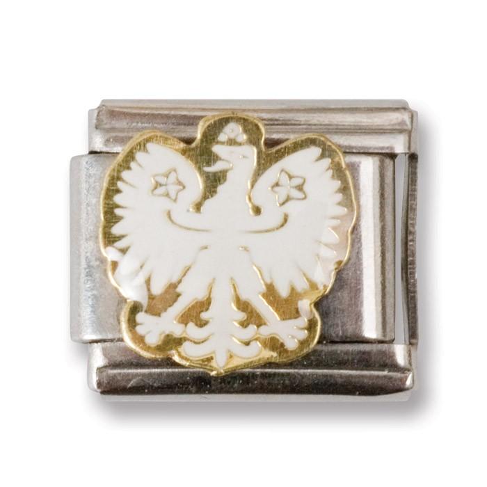 Italian Charms - Polish White Eagle