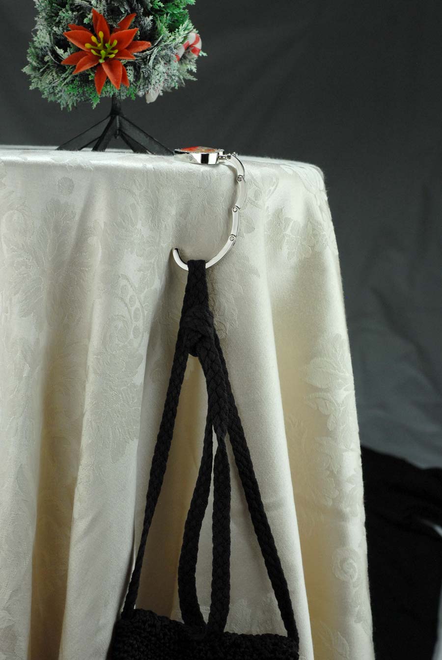 Purse Hanger - Polska Heart