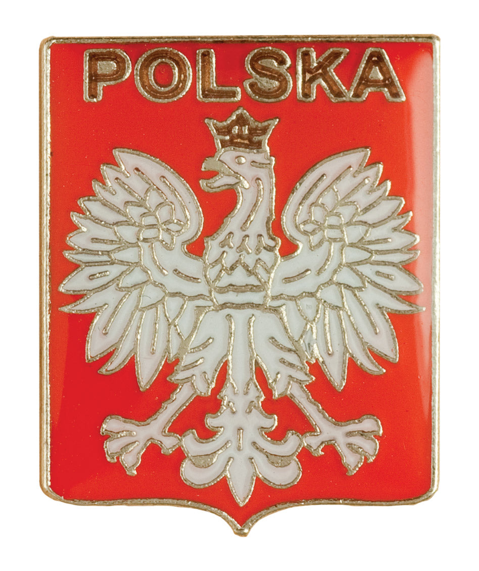 Lapel Pin - Poland Shield Crest