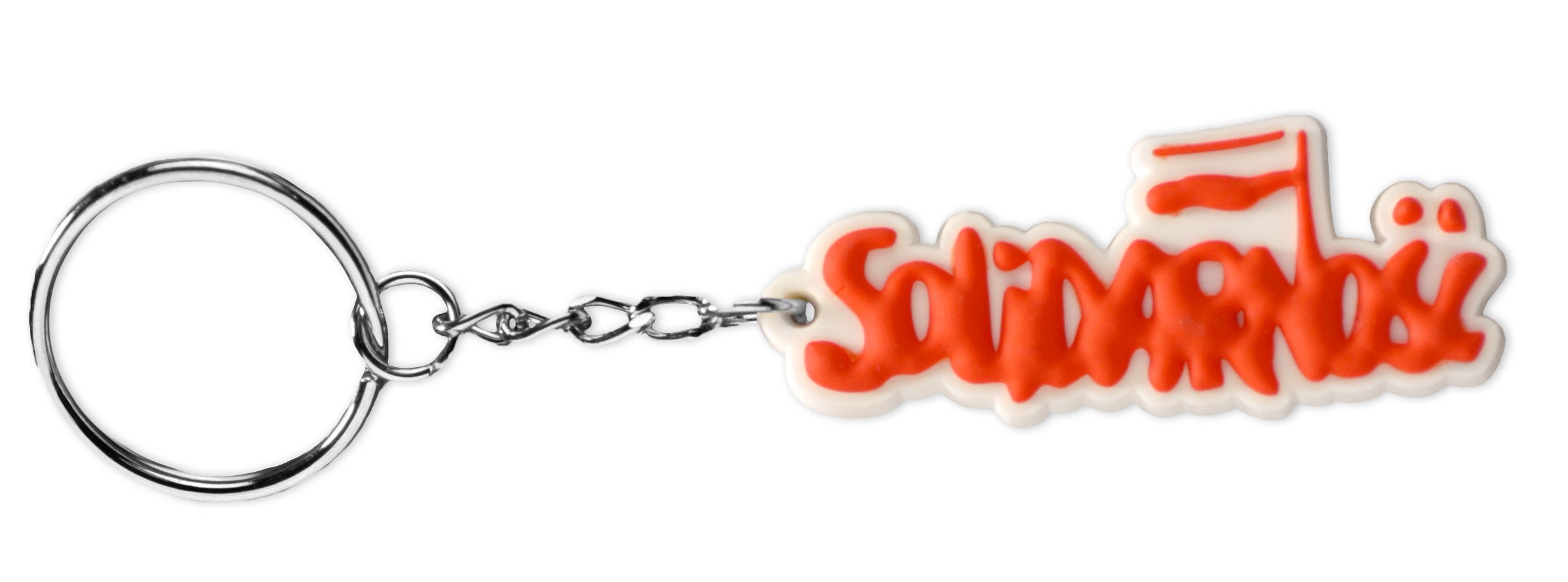 Flexible Keychain - Solidarnosc