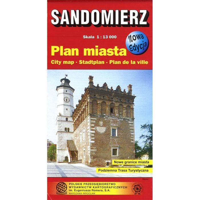 Sandomierz City Map
