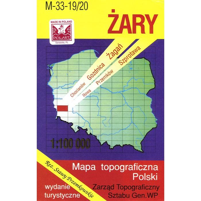 Zary Region Map