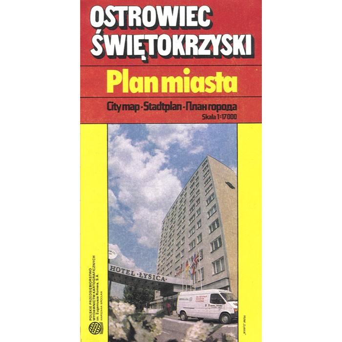 Ostrowiec Swietokrzyski City Map