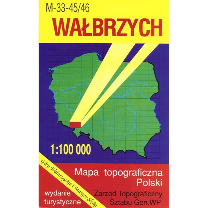 Walbrzych Region Map