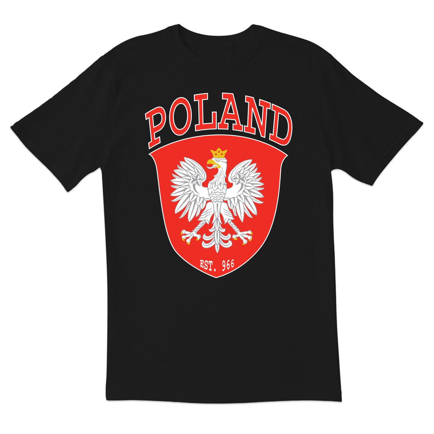 Poland Shield Short Sleeve Tshirt