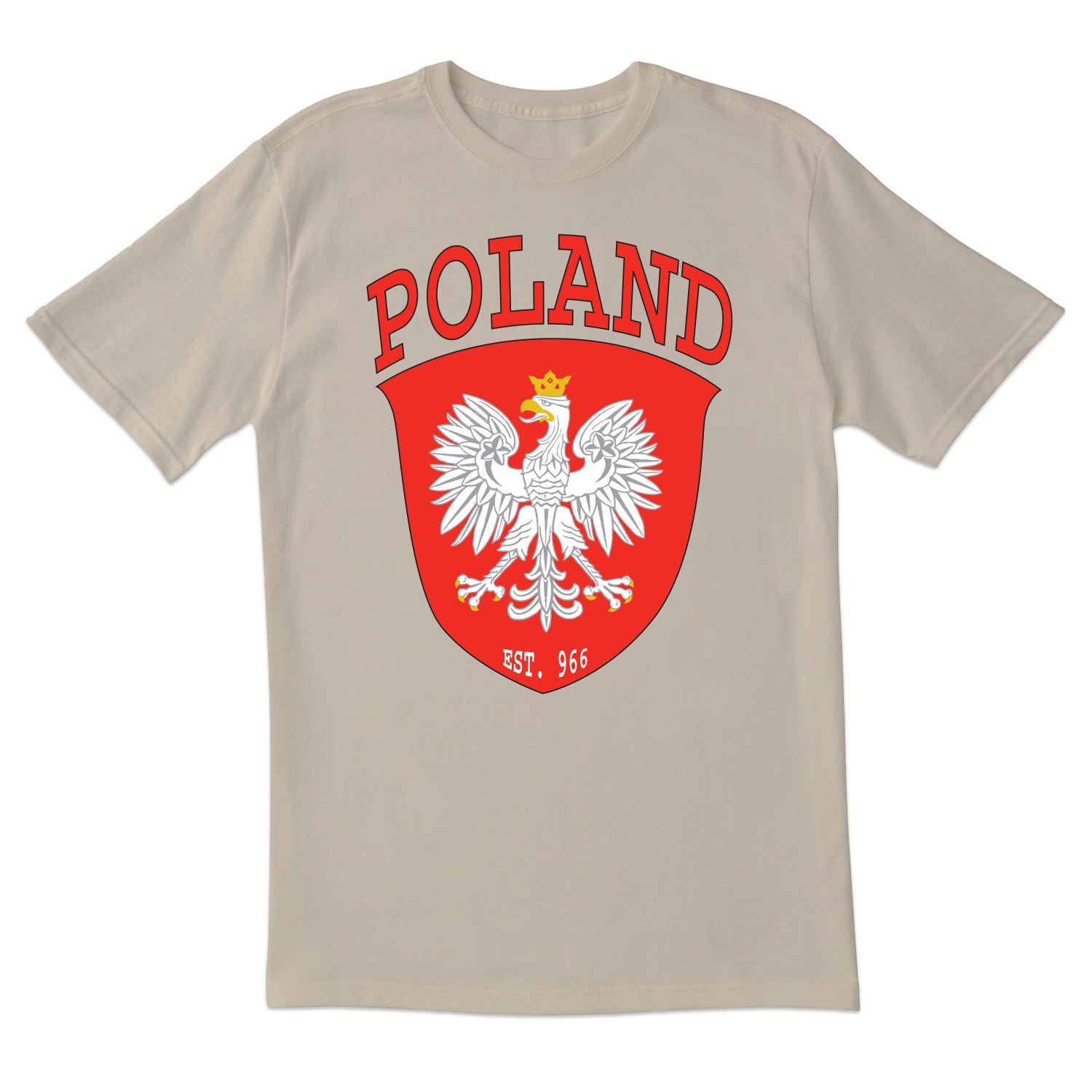 Poland Shield Short Sleeve Tshirt