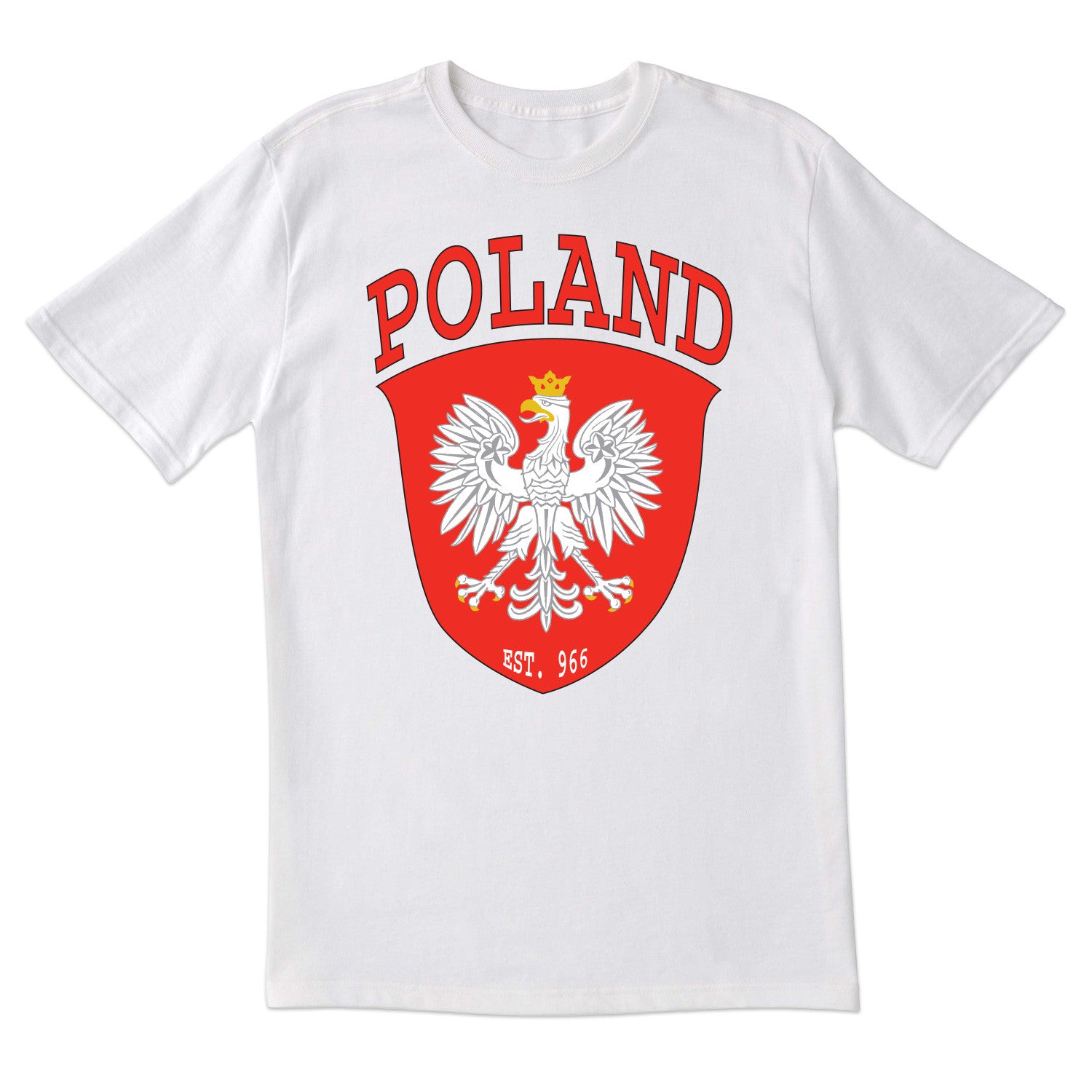 Poland Shield Short Sleeve Tshirt