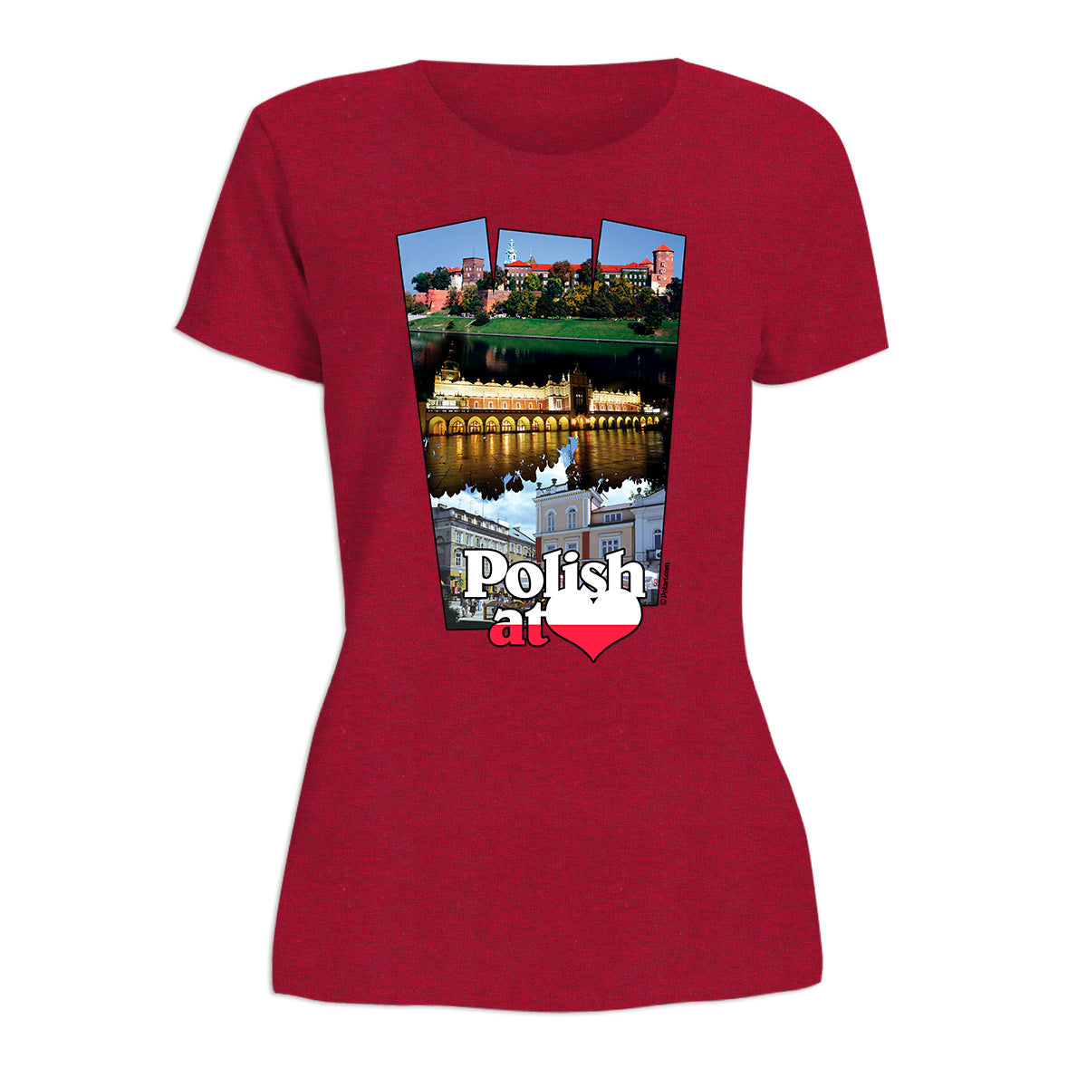 Polish At Heart Women's Short Sleeve Tshirt