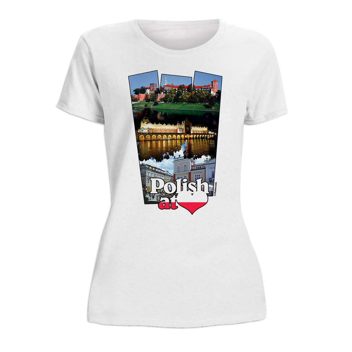 Polish At Heart Women's Short Sleeve Tshirt