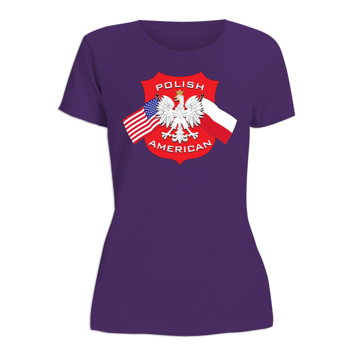 Polish American Women's Short Sleeve Tshirt