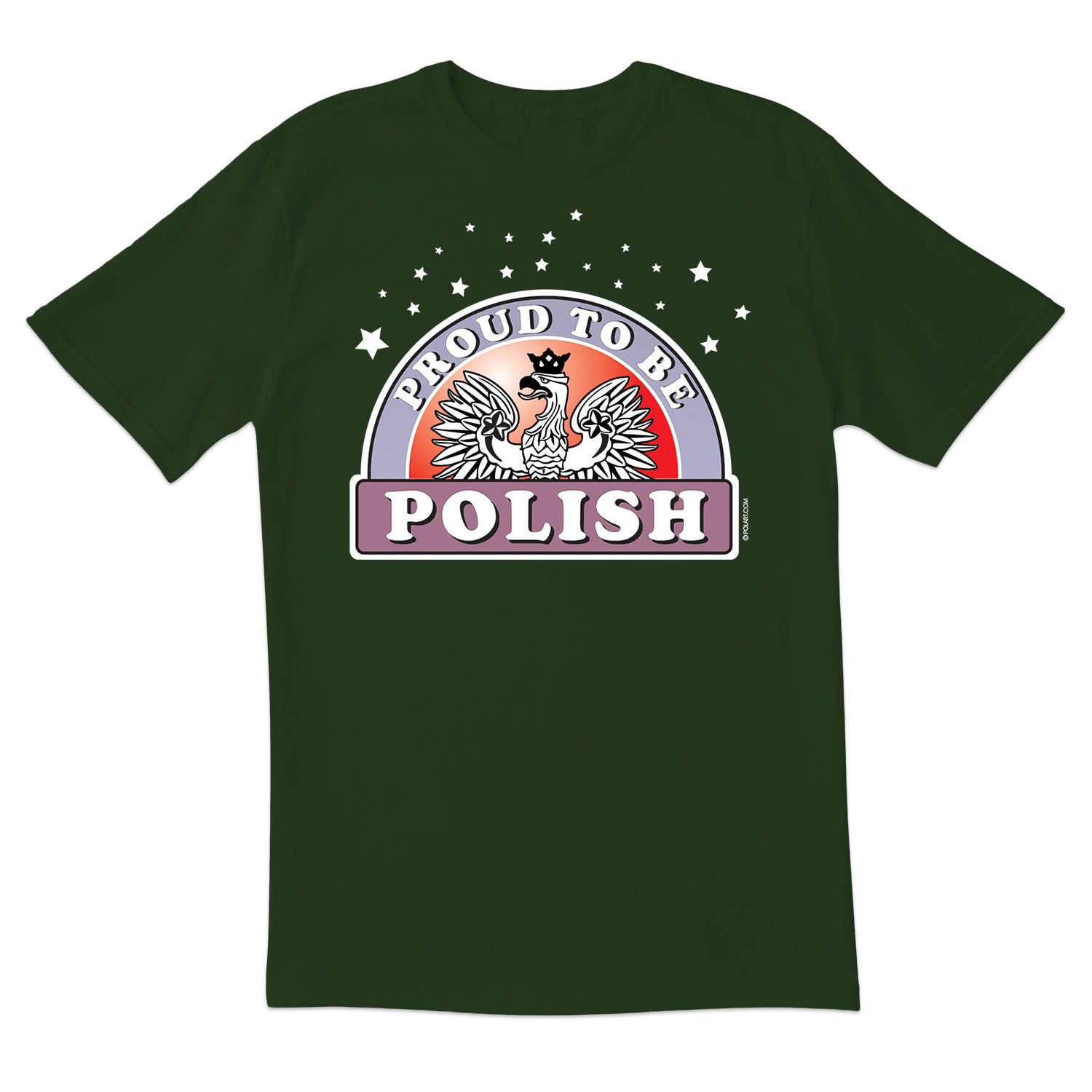 Proud To Be Polish Short Sleeve Tshirt