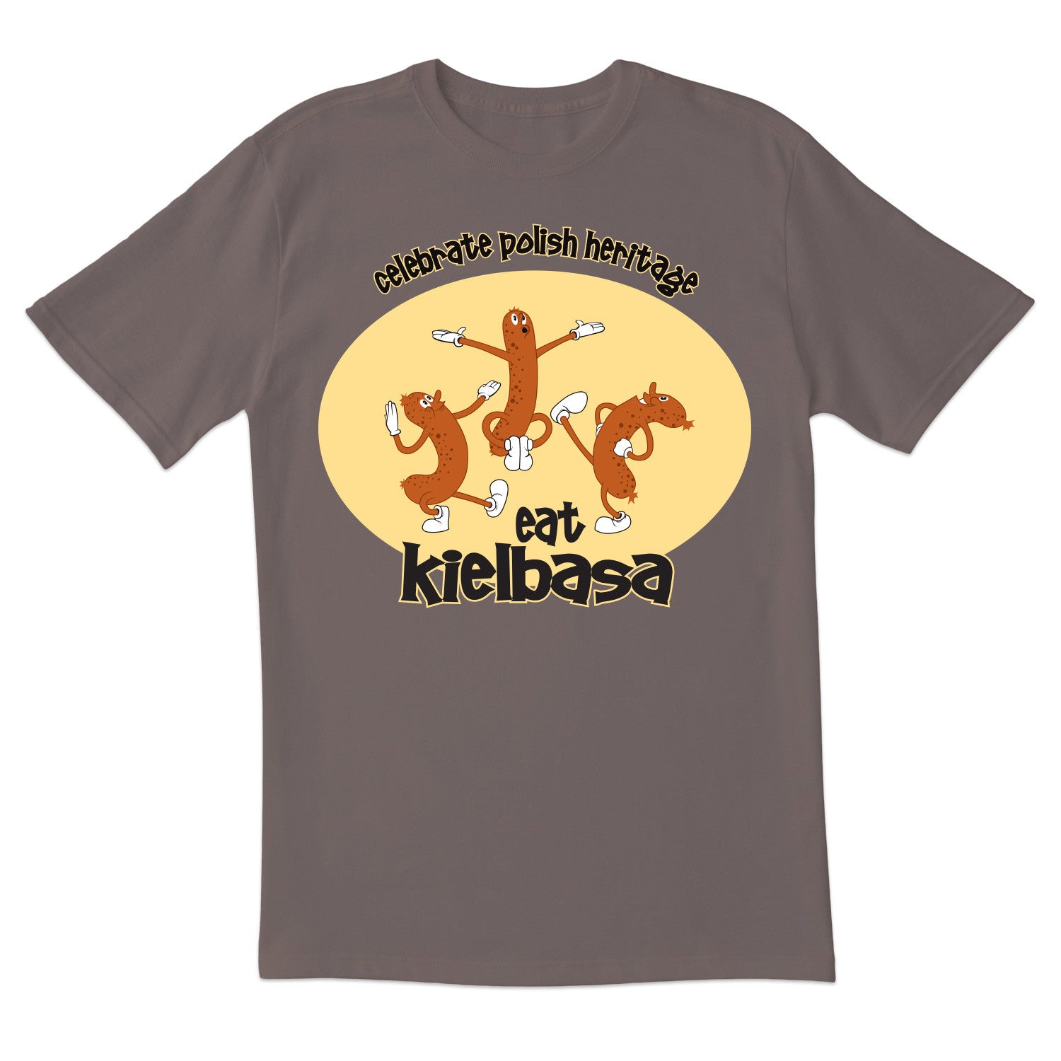 Dancing Kielbasa Short Sleeve Tshirt