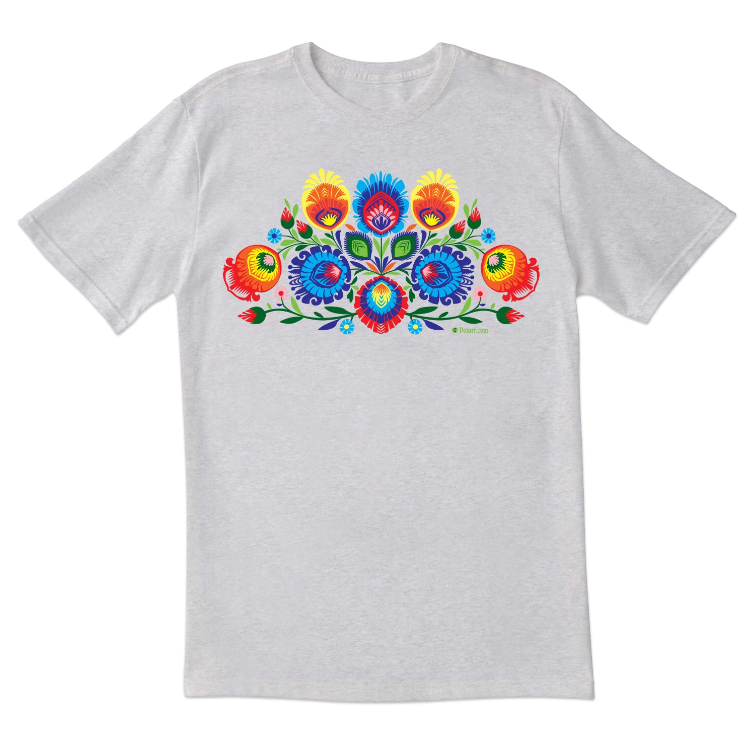 Folk Art Wycinanki Short Sleeve Tshirt