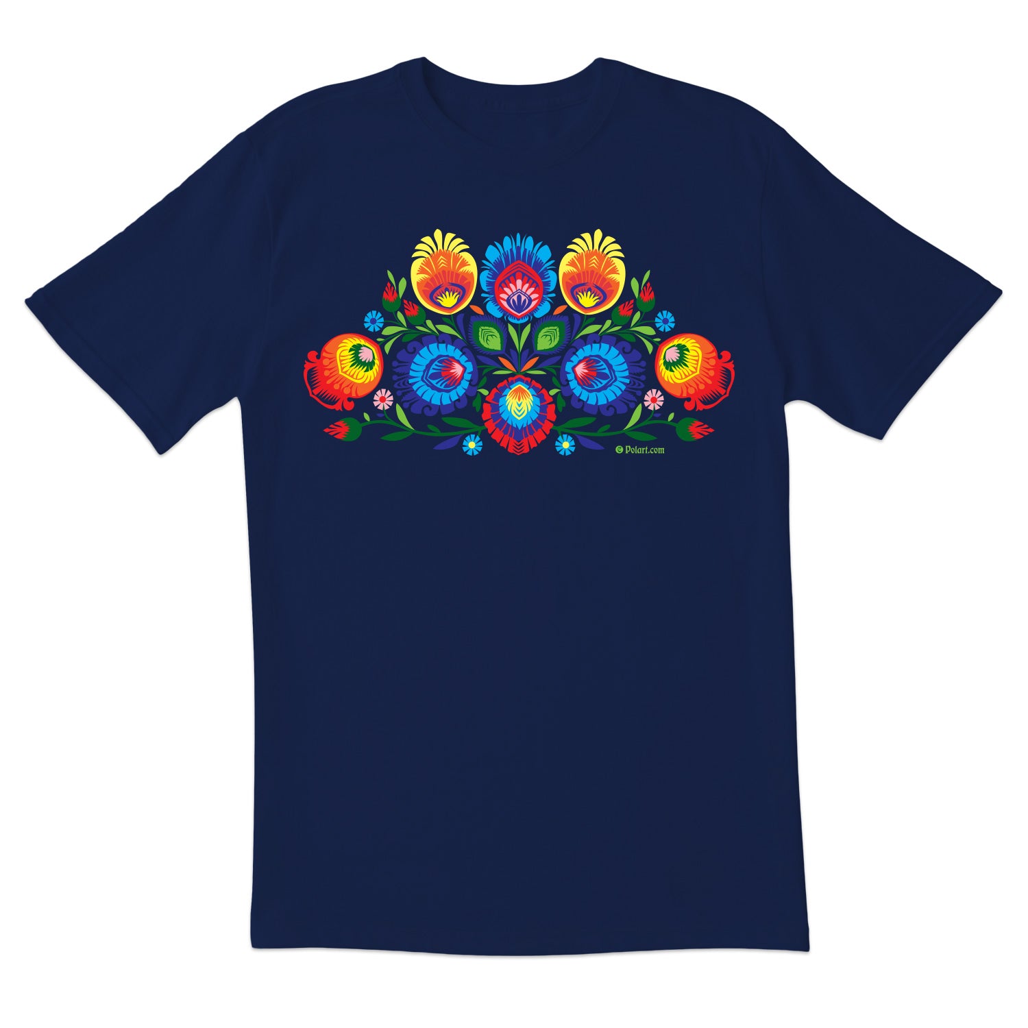 Folk Art Wycinanki Short Sleeve Tshirt