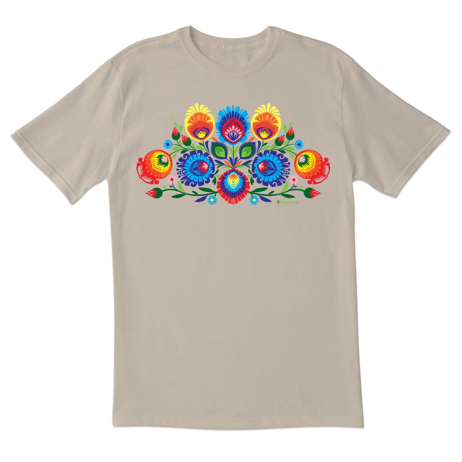 Folk Art Wycinanki Short Sleeve Tshirt