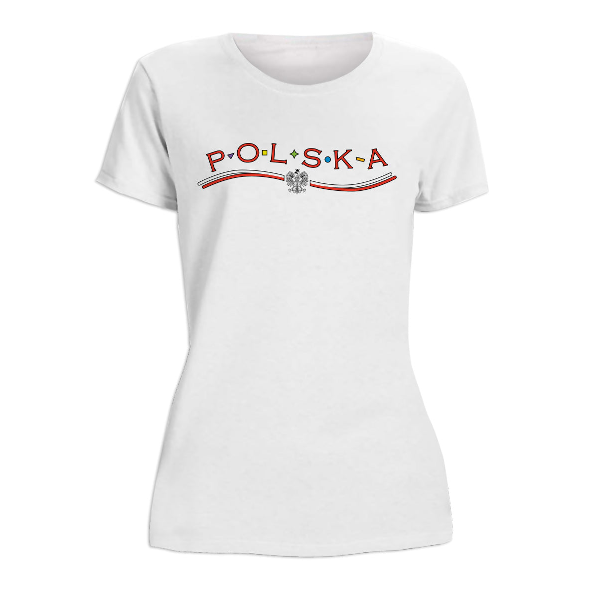 Polska Wave Women's Short Sleeve Tshirt