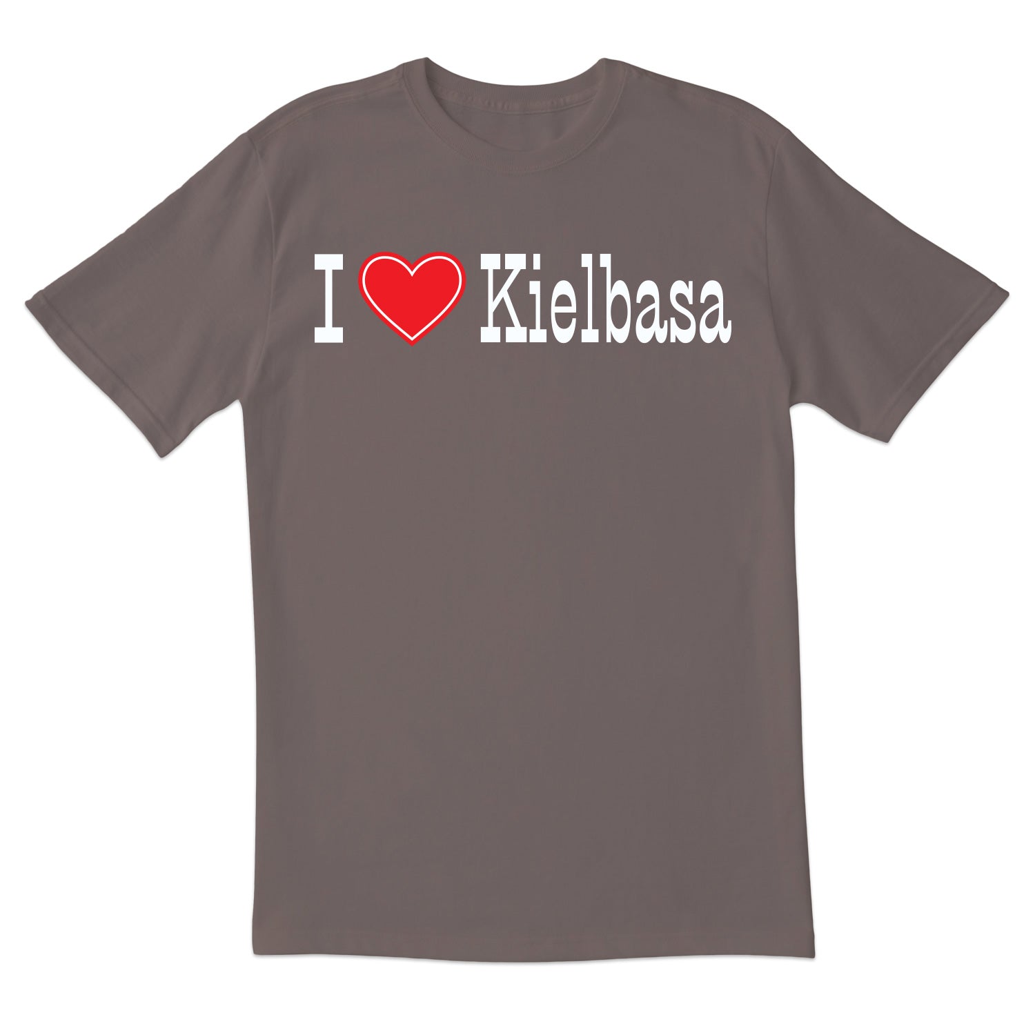 I Love Kielbasa Short Sleeve Tshirt