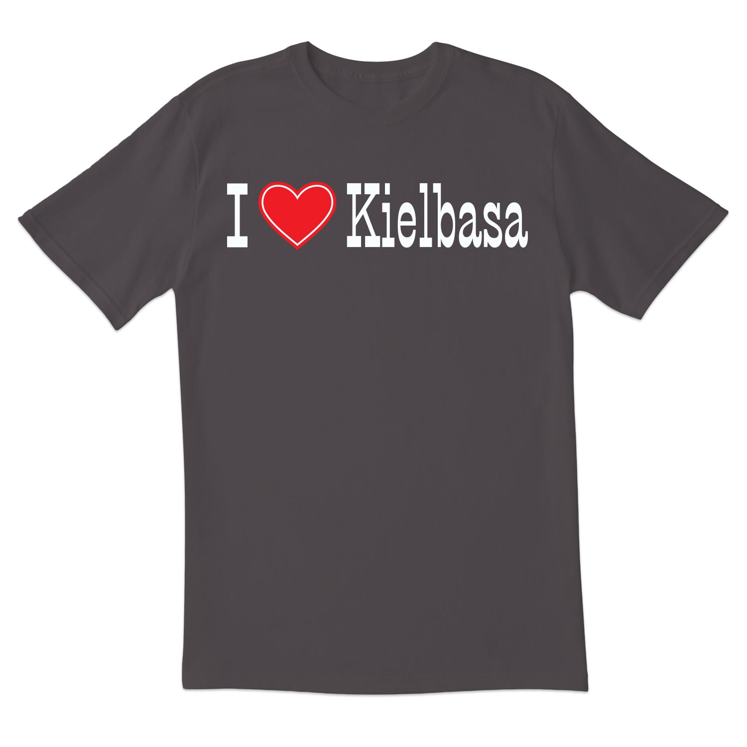 I Love Kielbasa Short Sleeve Tshirt