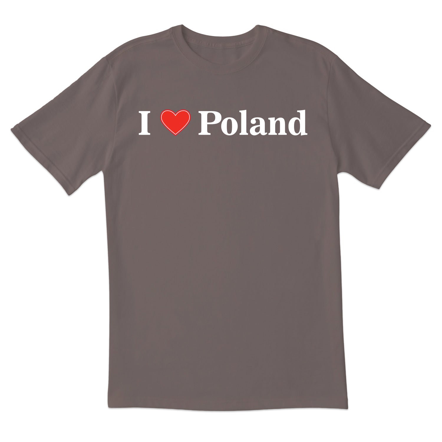 I Love Poland Short Sleeve Tshirt