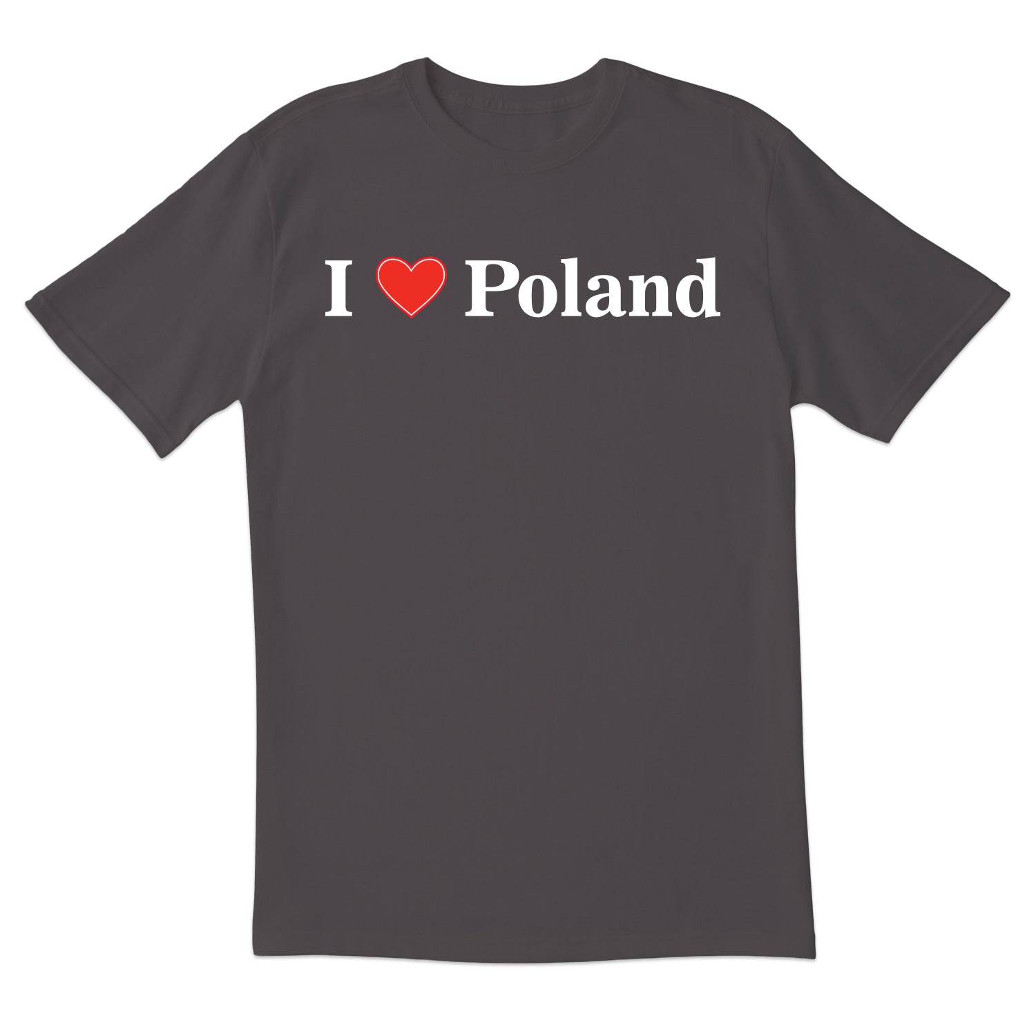 I Love Poland Short Sleeve Tshirt