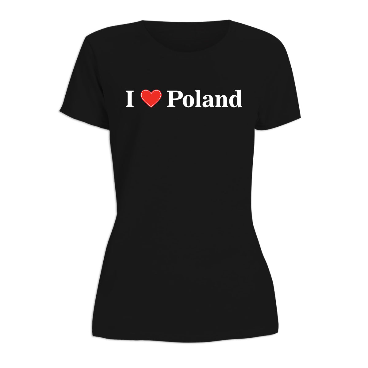 I Love Poland Women's Short Sleeve Tshirt