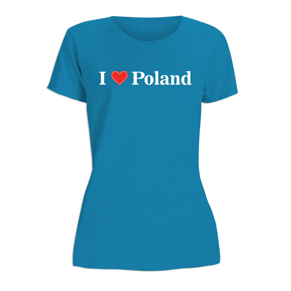 I Love Poland Women's Short Sleeve Tshirt