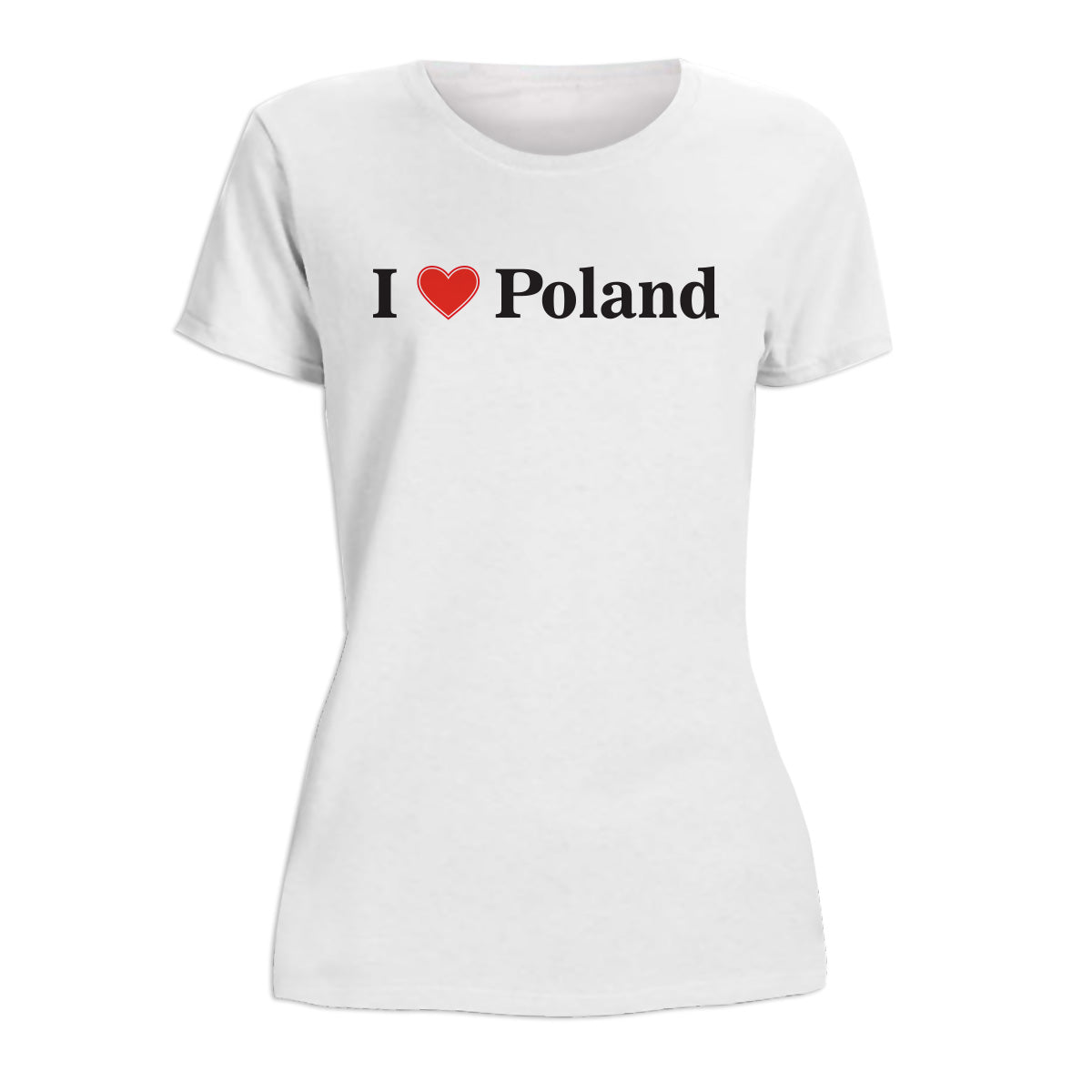 I Love Poland Women's Short Sleeve Tshirt