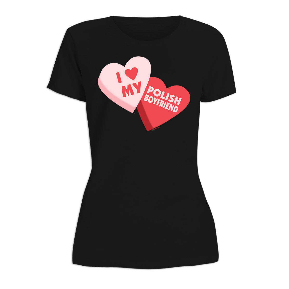 Sweethearts Polish Boyfriend Women's Short Sleeve Tshirt