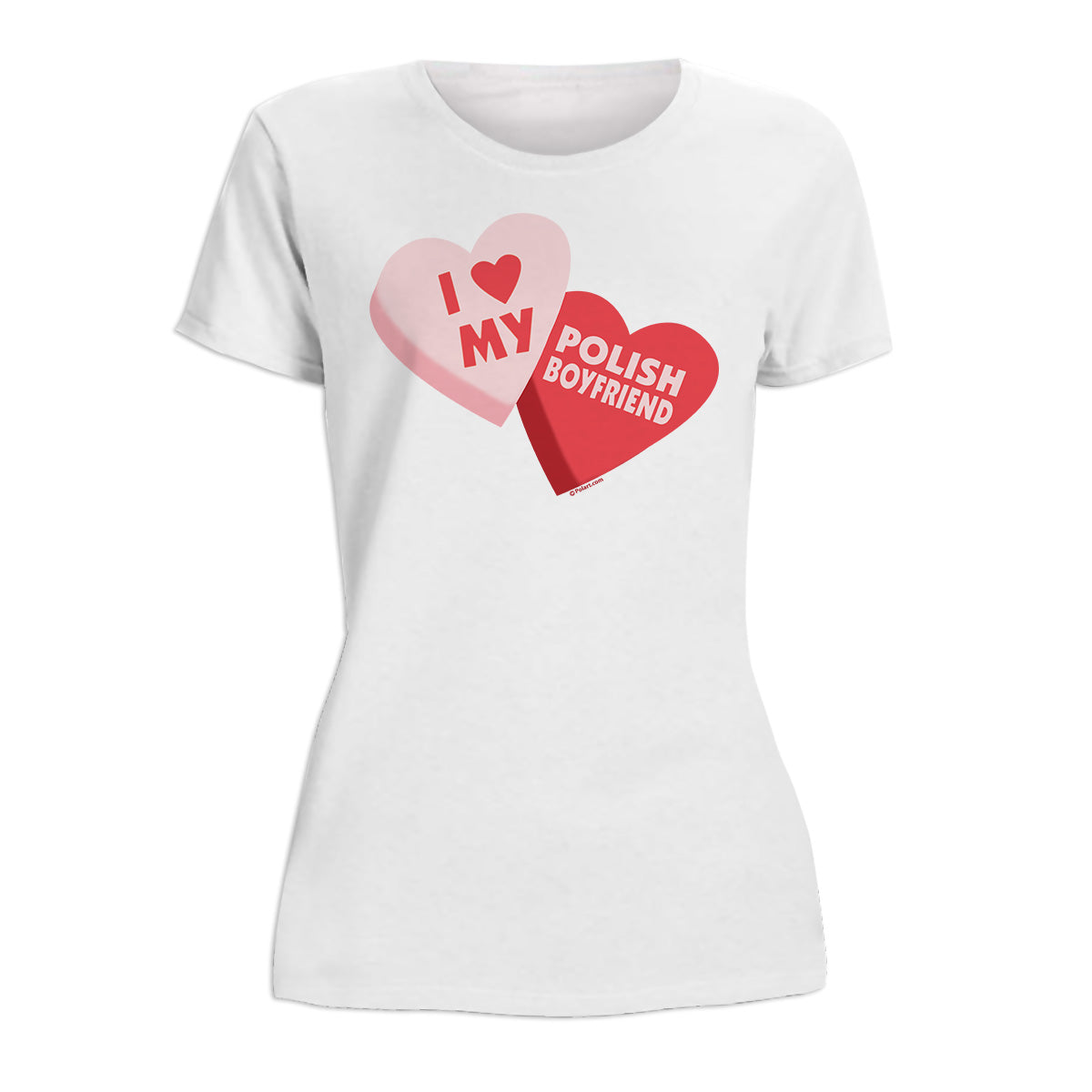 Sweethearts Polish Boyfriend Women's Short Sleeve Tshirt