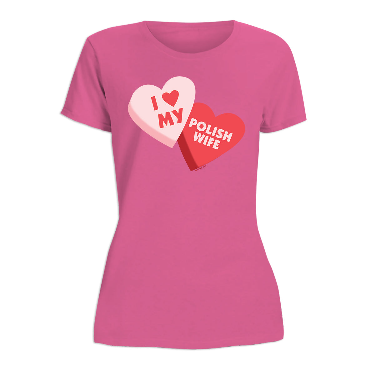 Sweethearts Polish Wife Women's Short Sleeve Tshirt