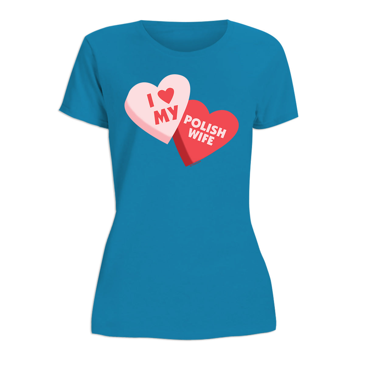 Sweethearts Polish Wife Women's Short Sleeve Tshirt