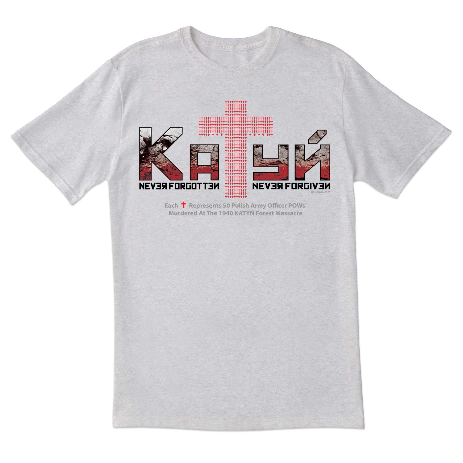 Katyn Remembered Short Sleeve Tshirt