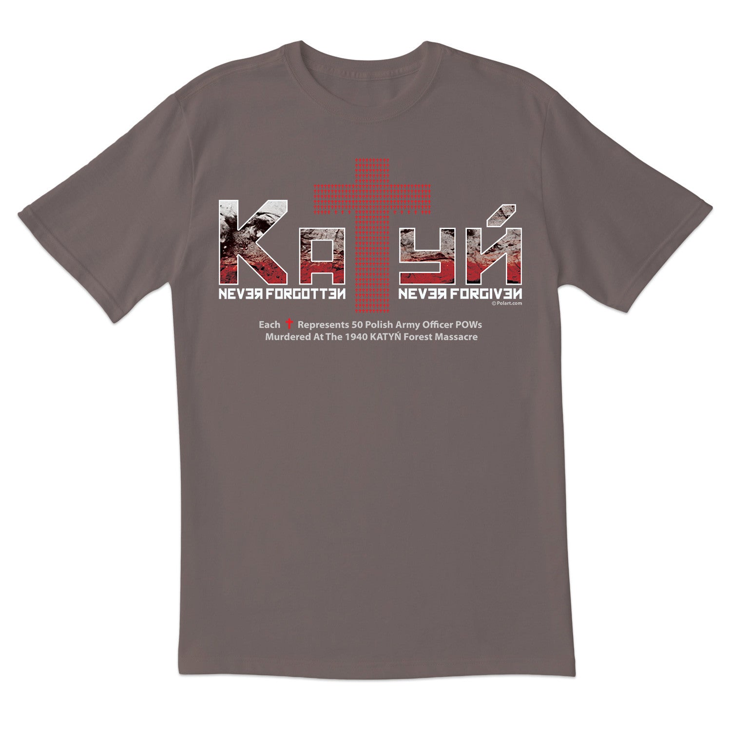 Katyn Remembered Short Sleeve Tshirt