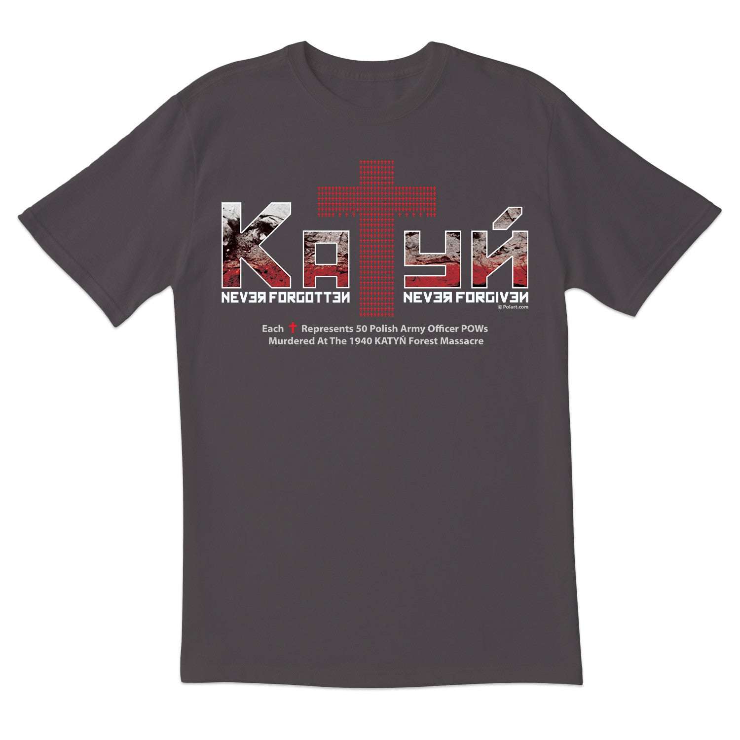 Katyn Remembered Short Sleeve Tshirt