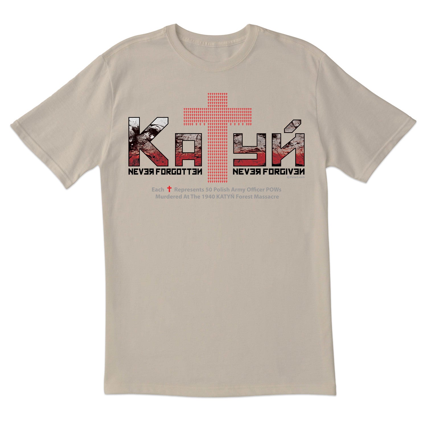 Katyn Remembered Short Sleeve Tshirt