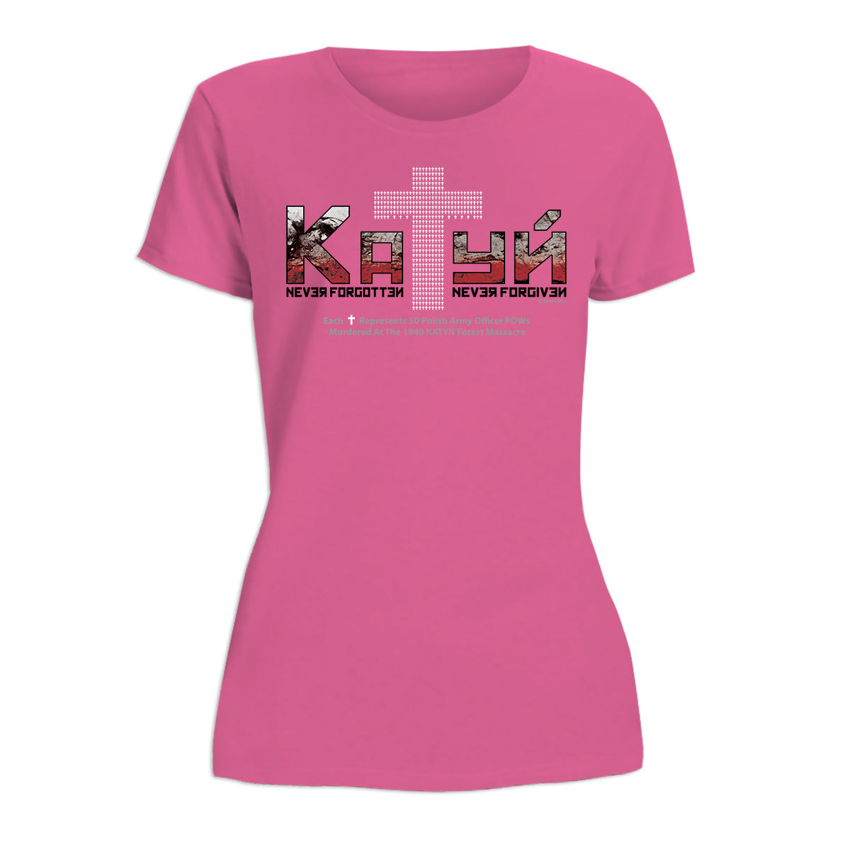 Katyn Remembered Women's Short Sleeve Tshirt