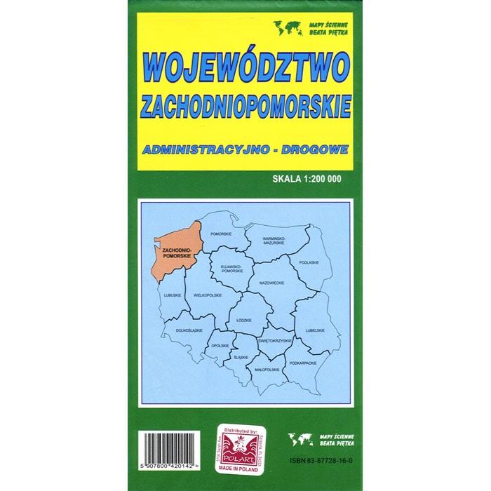Zachodniopomorskie Map