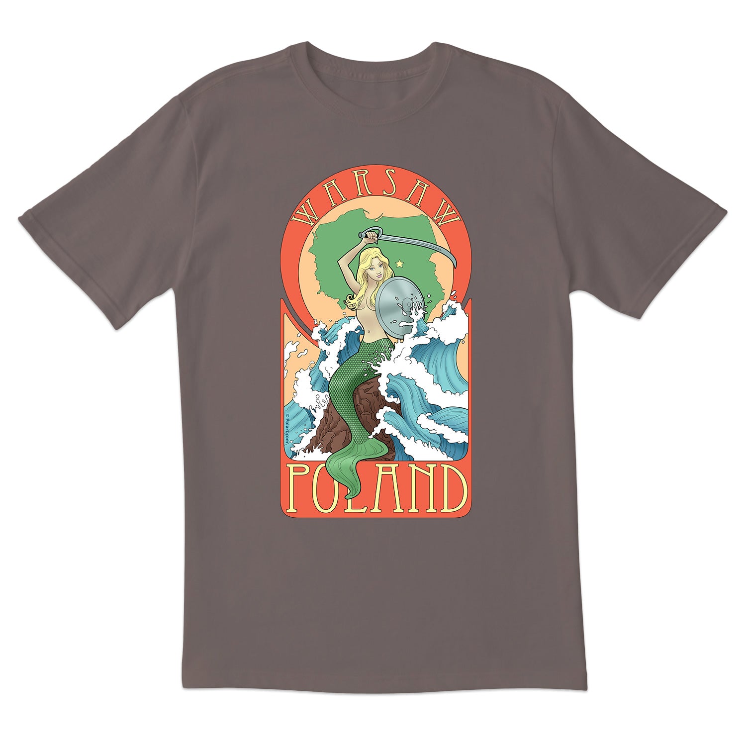 Warsaw Mermaid Short Sleeve Tshirt