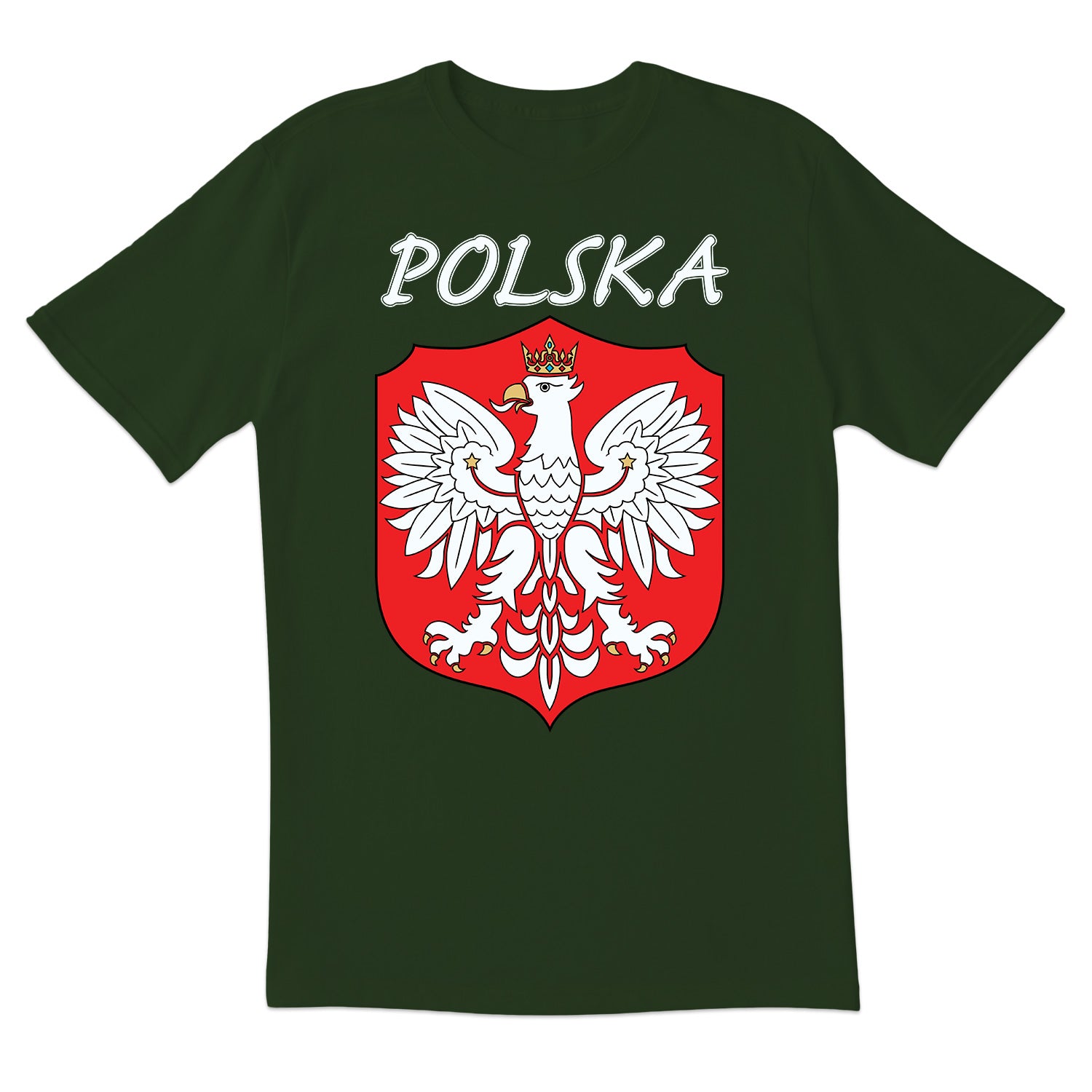Polska Eagle Shield Short Sleeve Tshirt