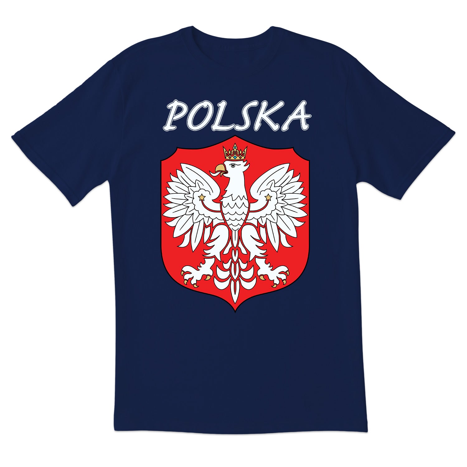 Polska Eagle Shield Short Sleeve Tshirt