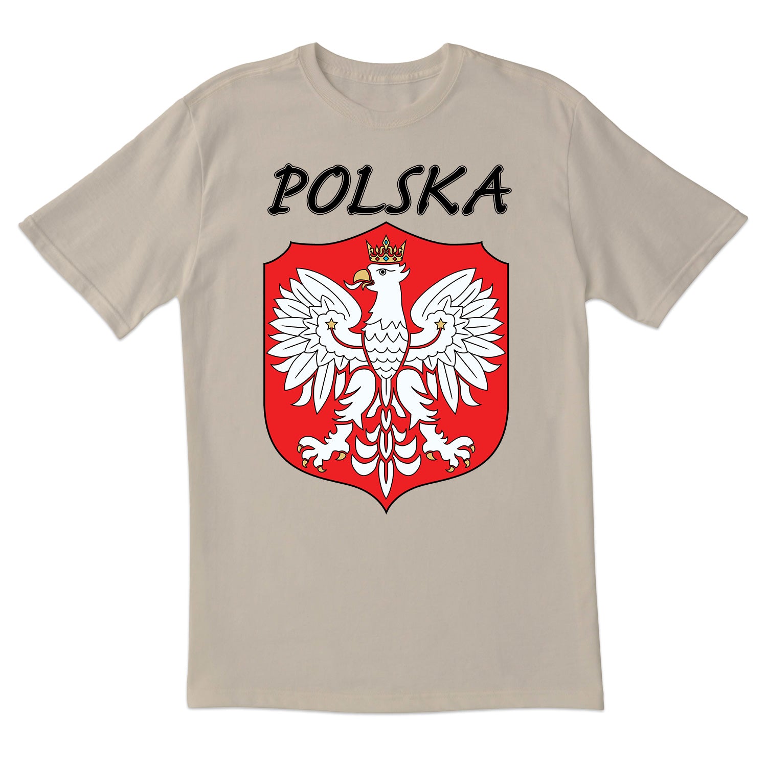 Polska Eagle Shield Short Sleeve Tshirt