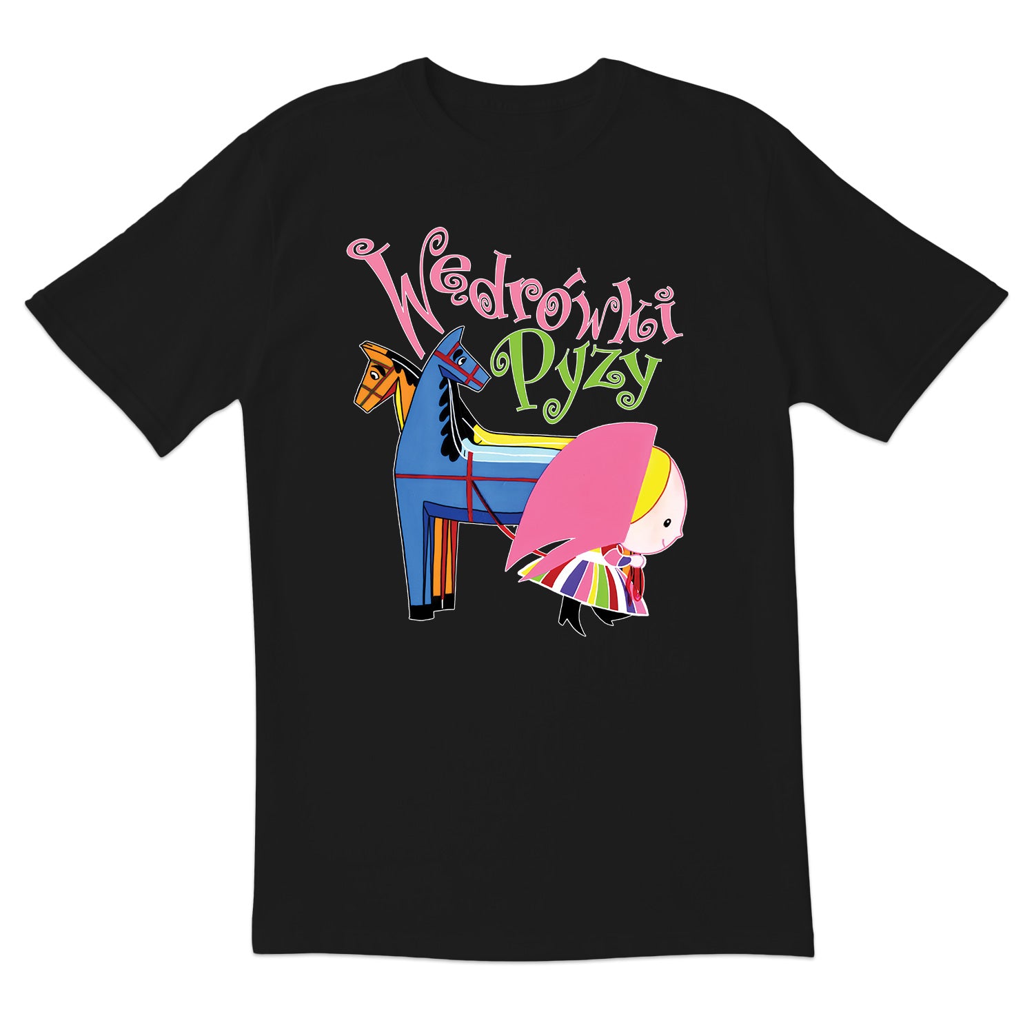 Wedrowski Pyzy Pyza Adventures Short Sleeve Tshirt