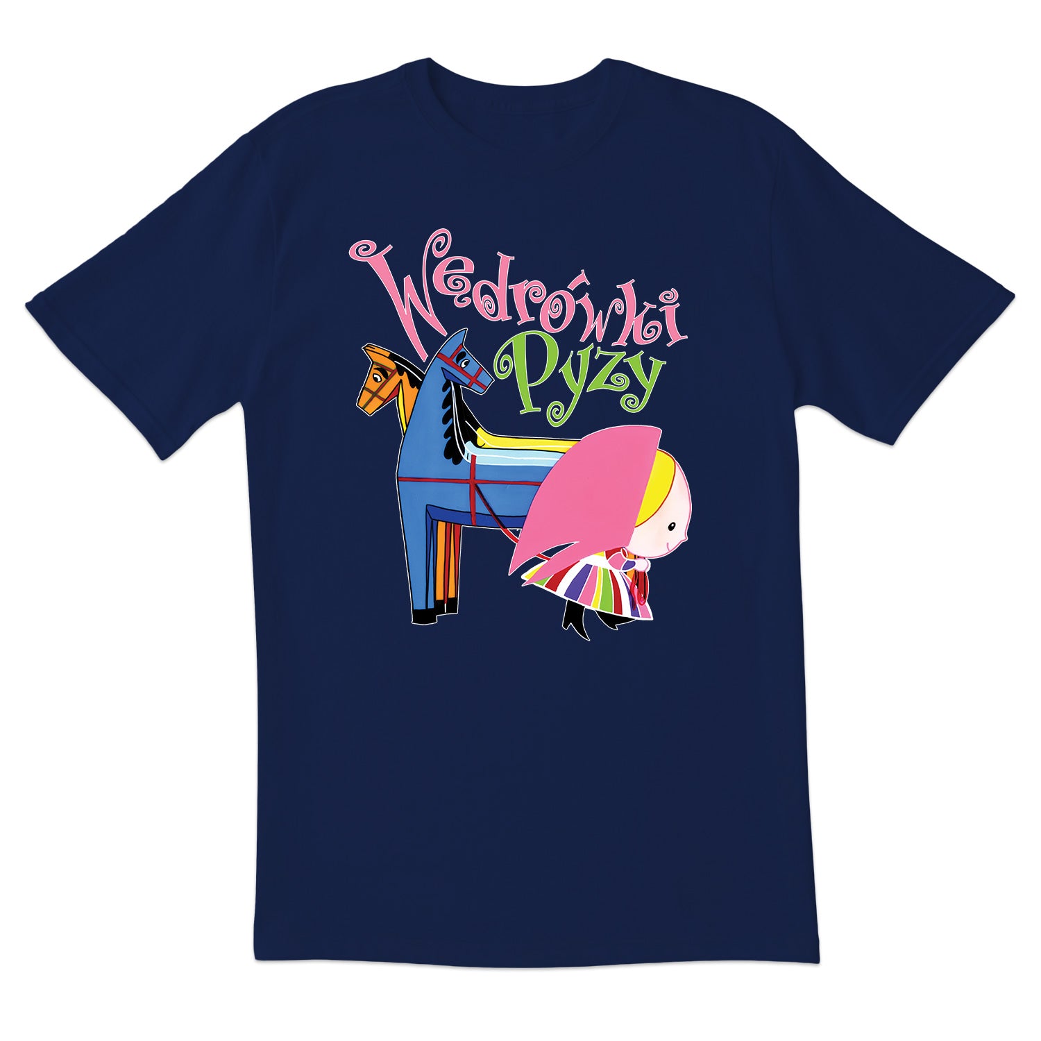Wedrowski Pyzy Pyza Adventures Short Sleeve Tshirt